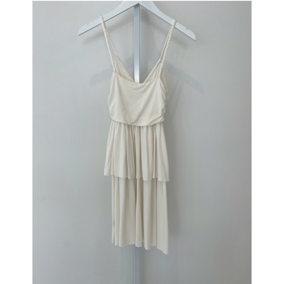 RACHEL PALLY IVORY MODAL SPANDEX DRESS SIZE MEDIUM - Picture 7 of 16